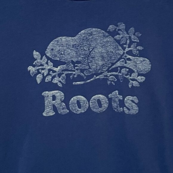 Roots Signature Tee Sz S - Picture 2 of 6